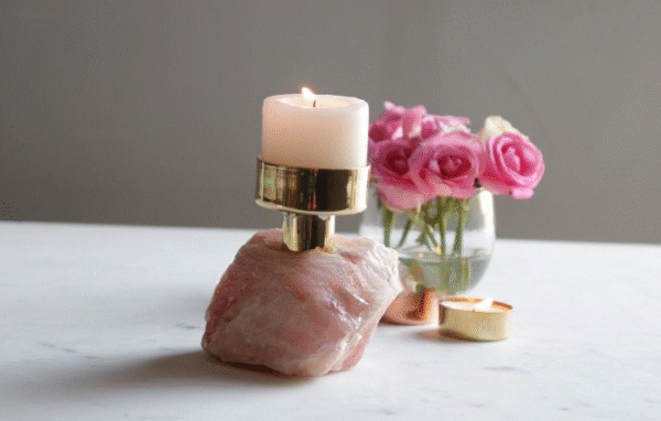 Agate Tealight & Candle Holder - Image 12