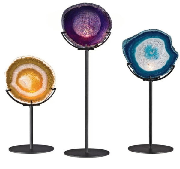 Agate Tealight & Candle Holder - Image 6