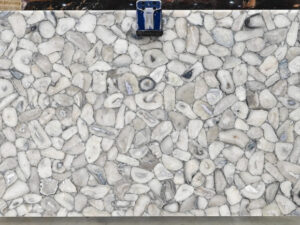 Agate platinum silver