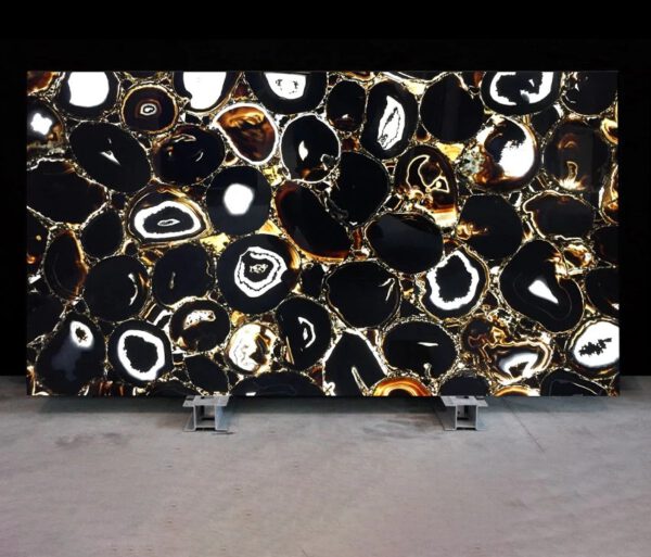 Black Agate Slab