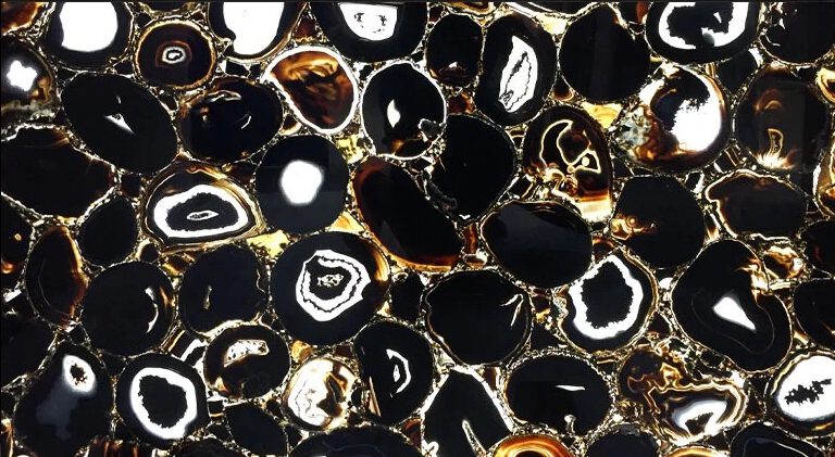 Black Agate Slab