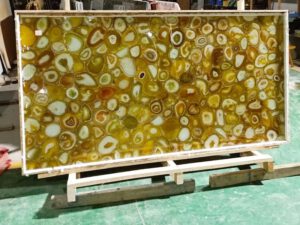 Golden Agate Slab