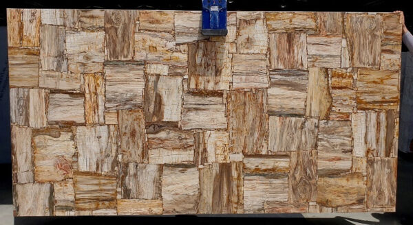 Petrified wood cremo retro