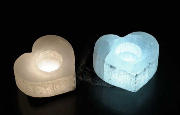 Selenite Tealight and Lamp - Image 5